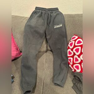 White Fox Boutique Dark Gray Leisure Joggers